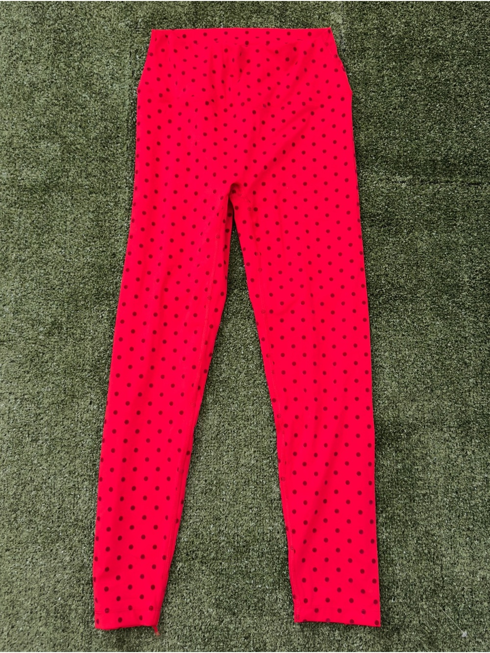 Red Polka Dot Leggings